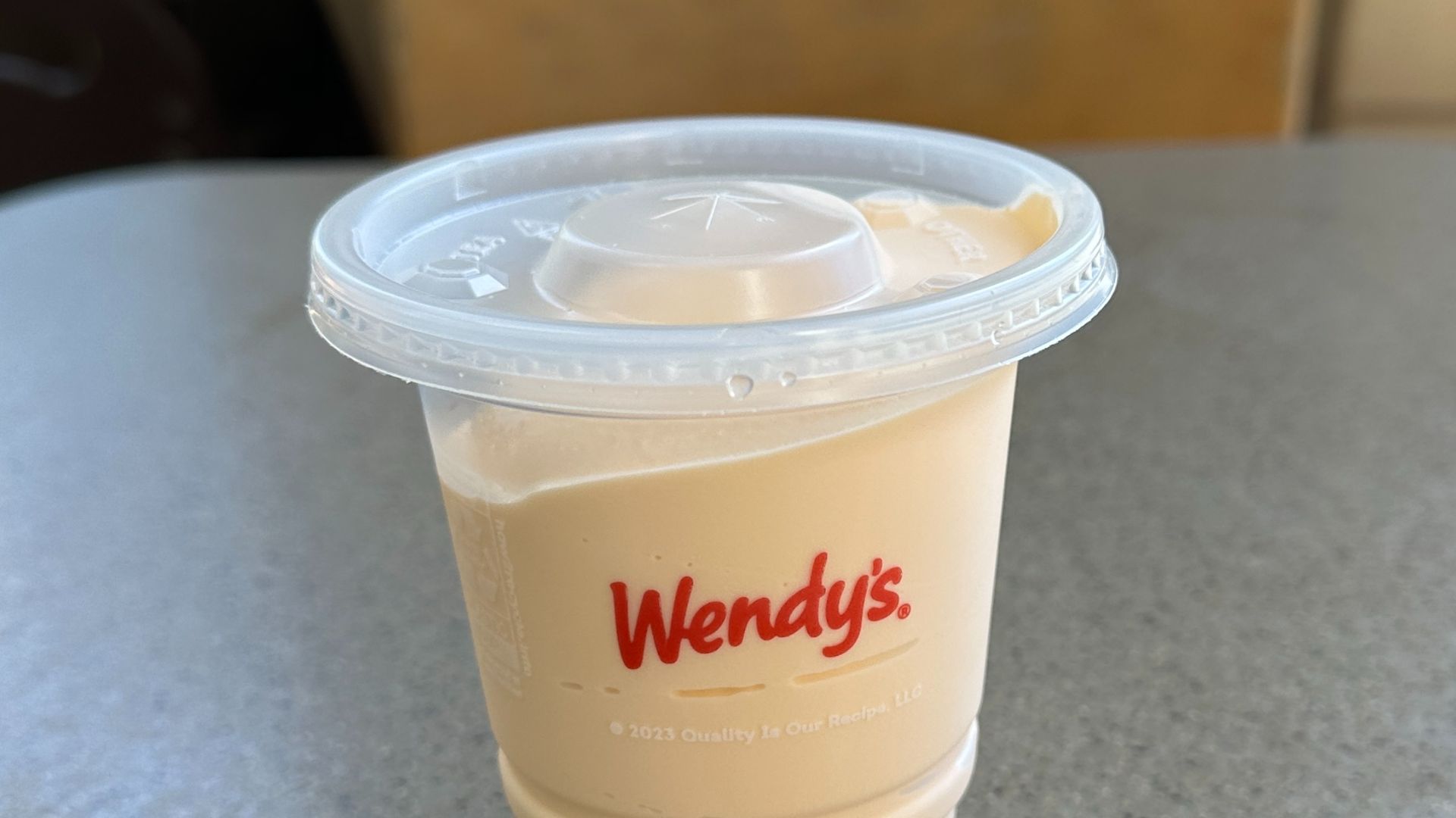 1. Le Frosty de Wendy's