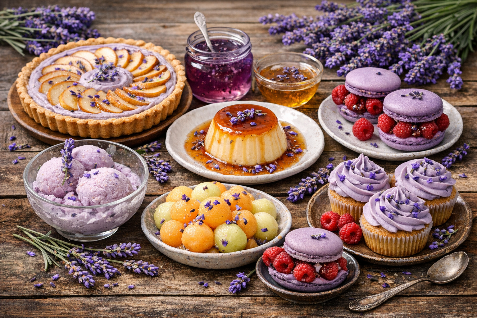 Savourez l’élégance de la lavande en cuisine