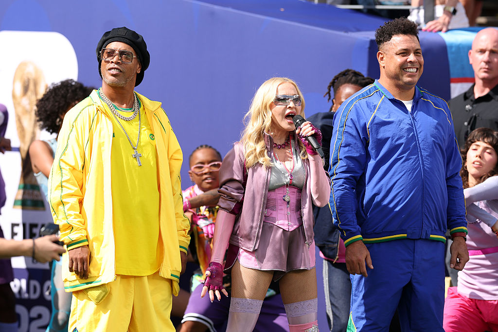 Ronaldinho, Madonna, and Ronaldo