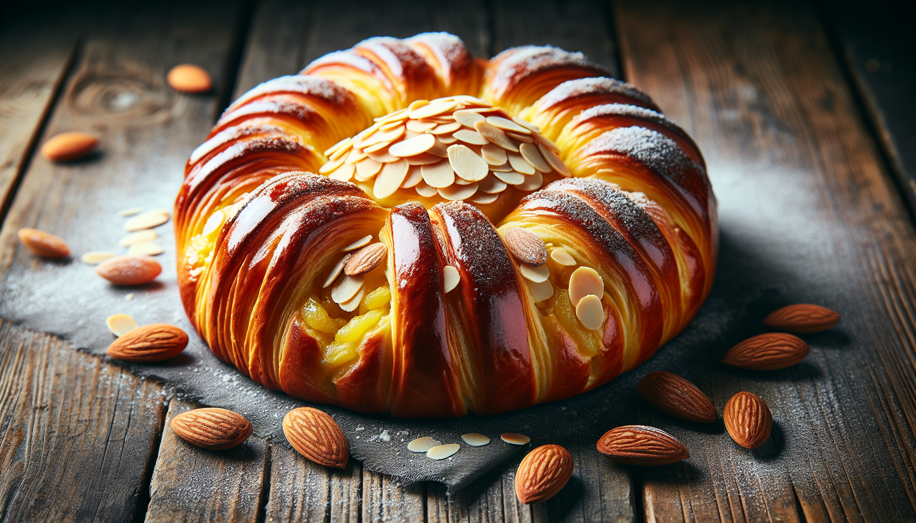 Brioches à la pâte d'amandes