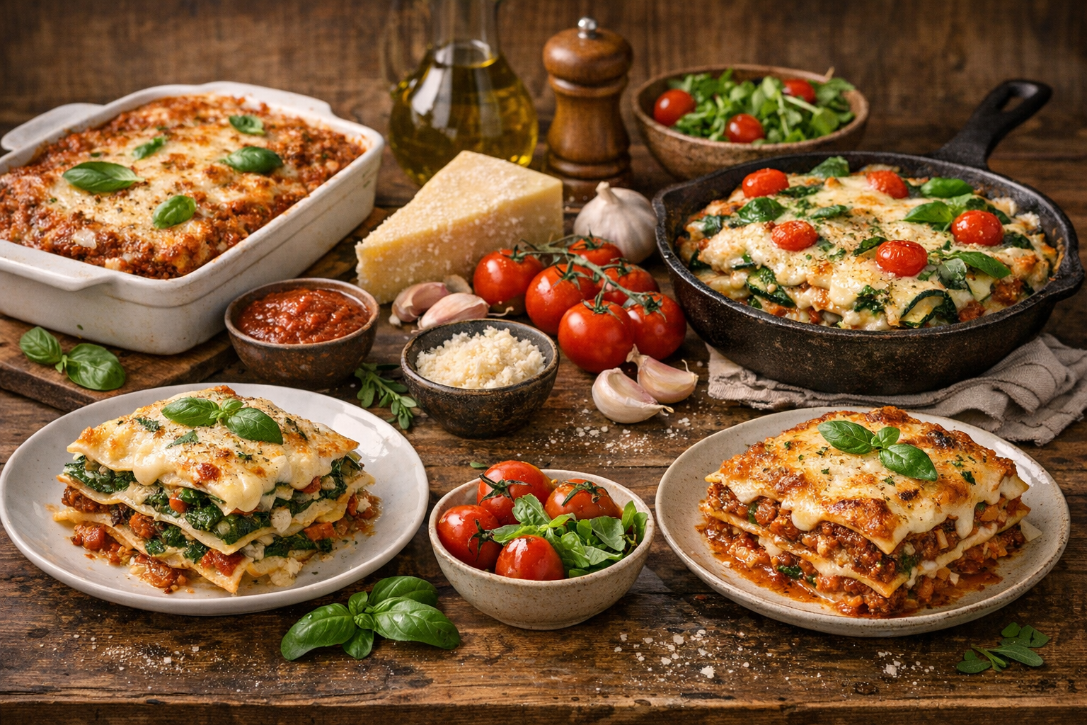 Découvrez nos délicieuses recettes de lasagne