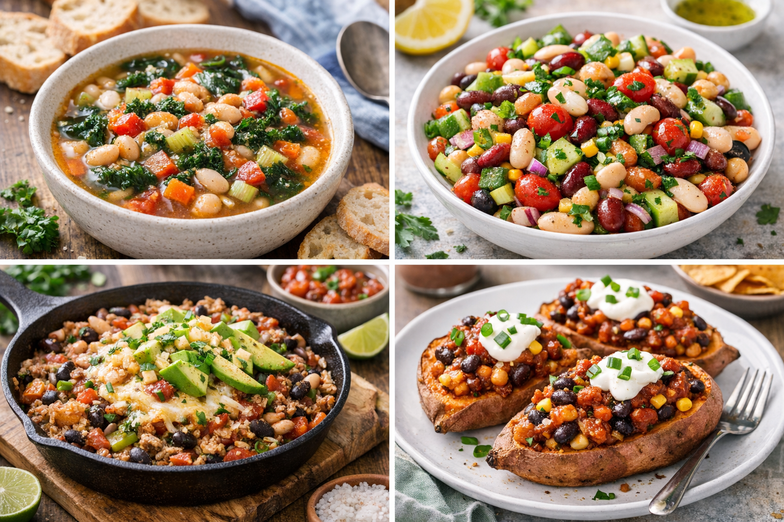 Découvrez nos délicieuses recettes à base de haricots