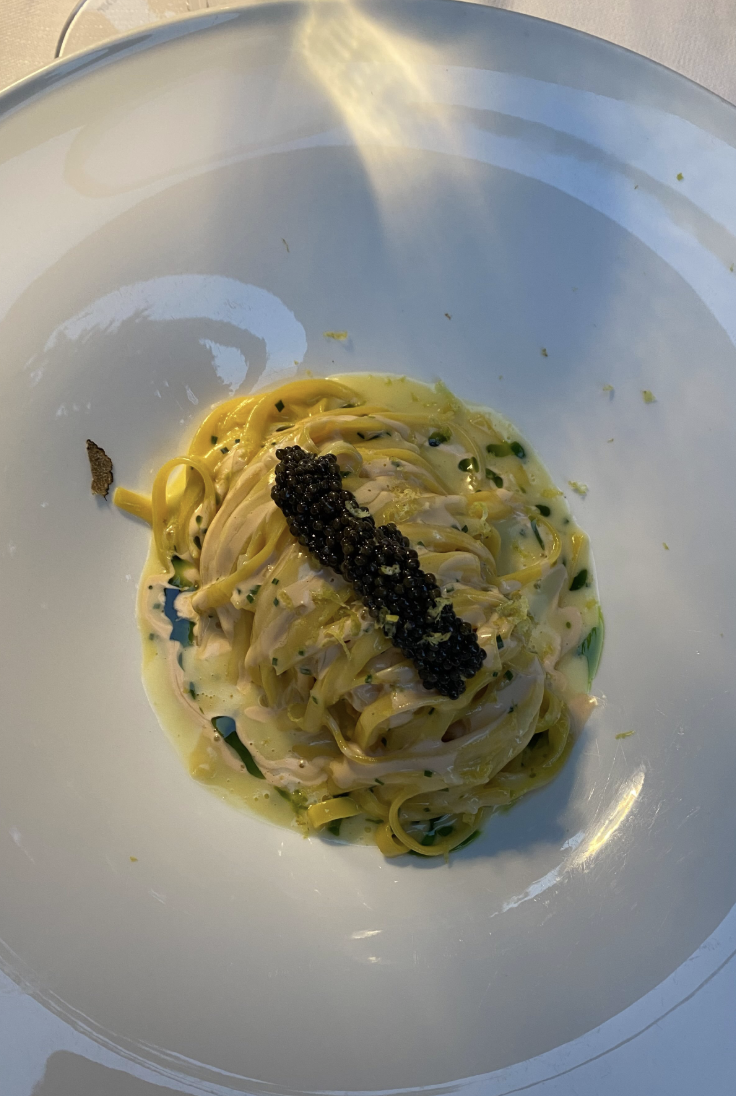 Un bon plat de pâtes