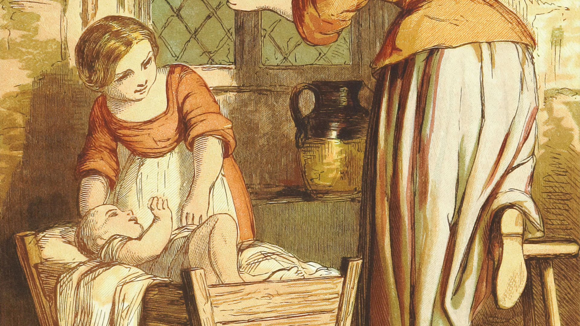 9. Les enfants commençaient à travailler dès qu'ils savaient marcher