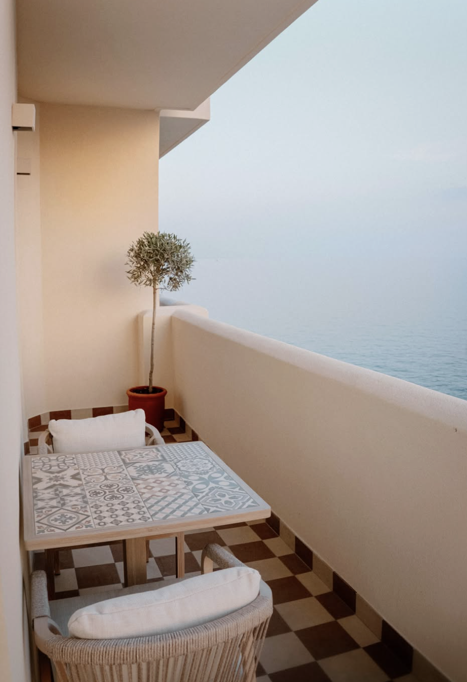 Bedroom balcony