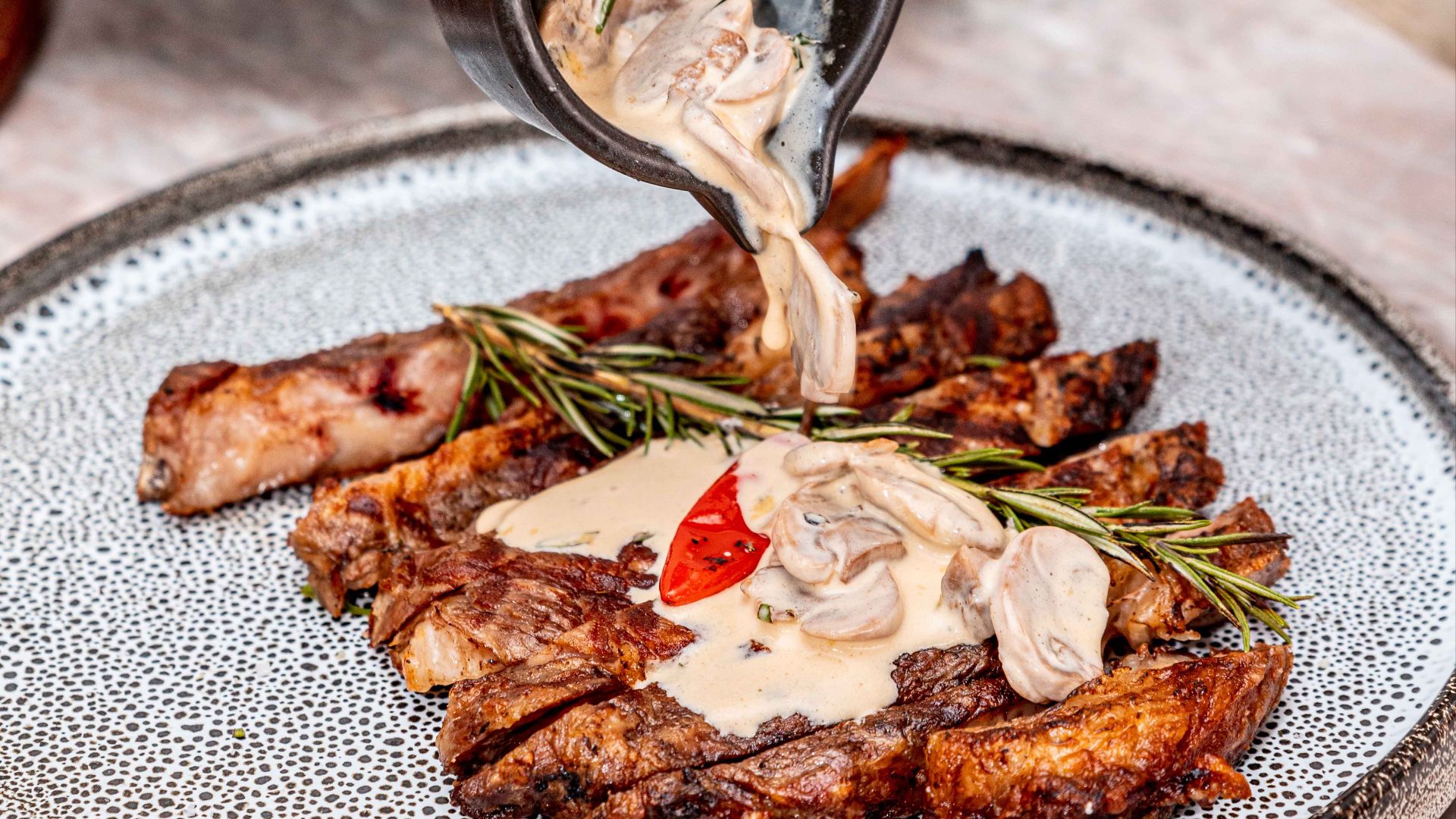2. Steak Diane