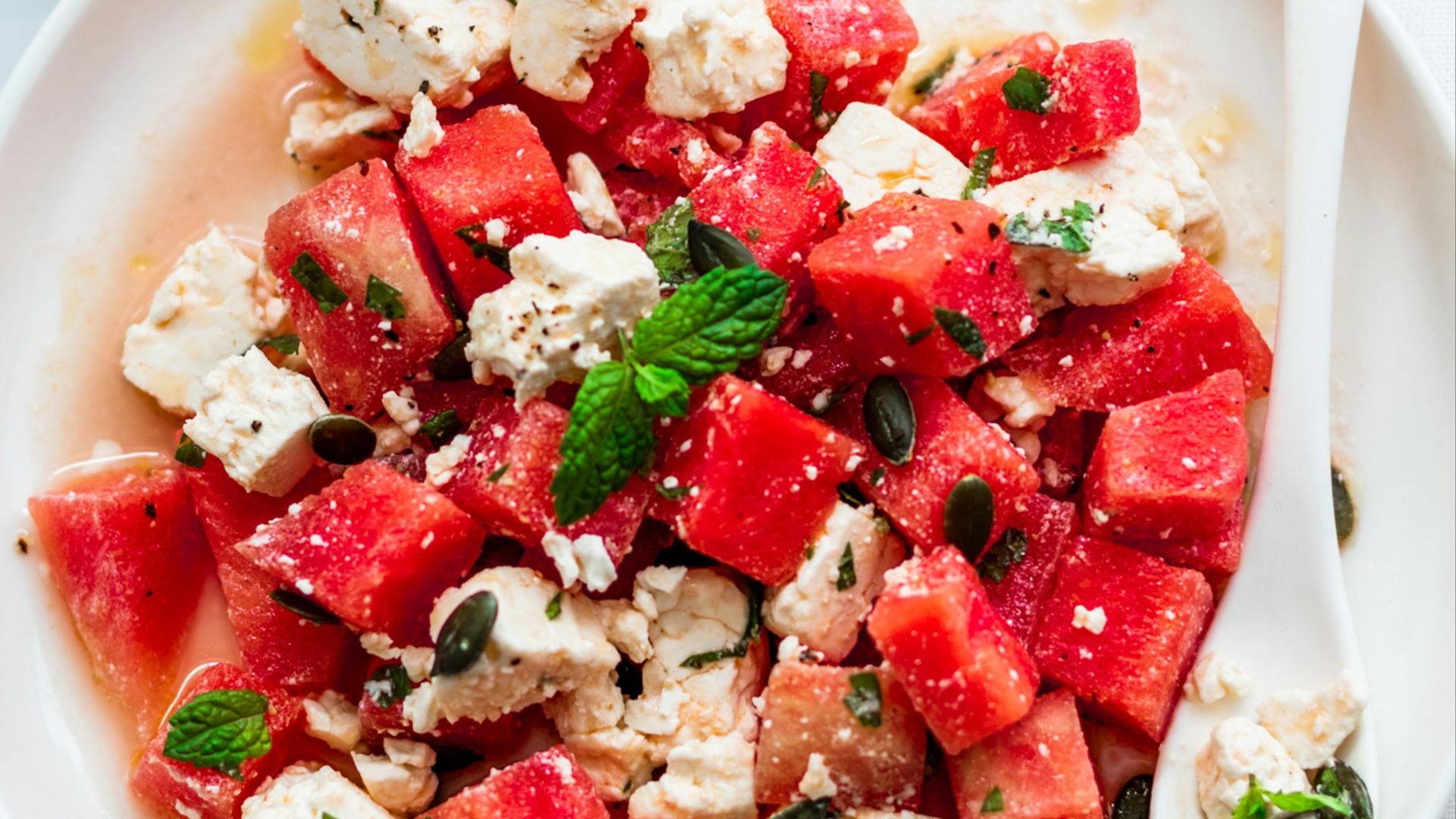 3. Brochettes de pastèque et de feta