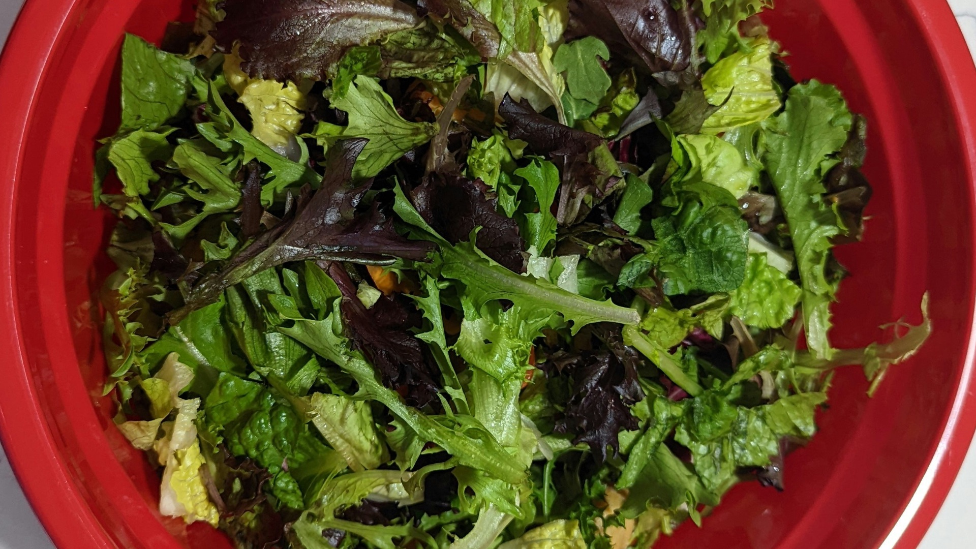 17. Salade en sachet