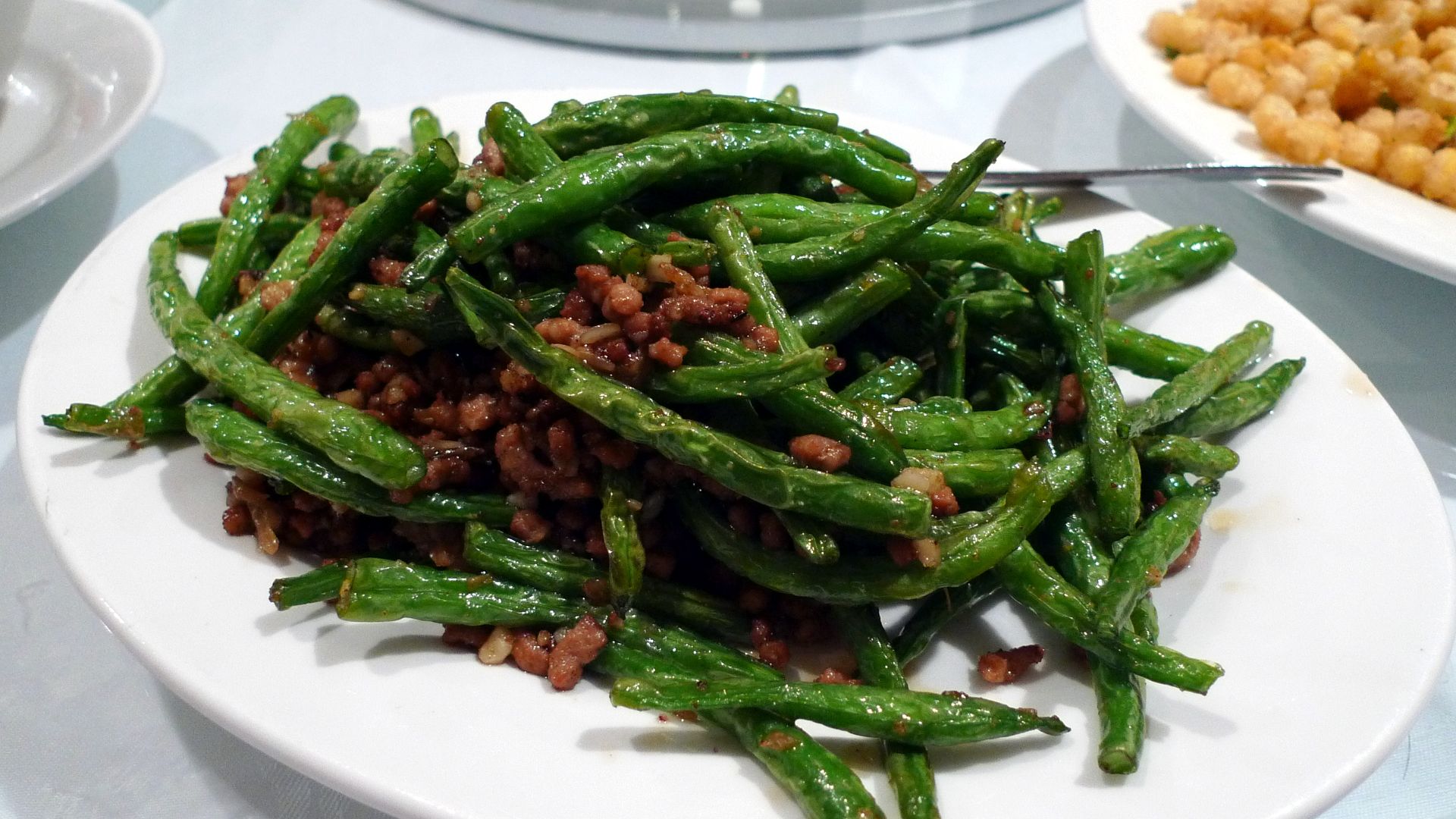 7. Haricots verts sautés à sec