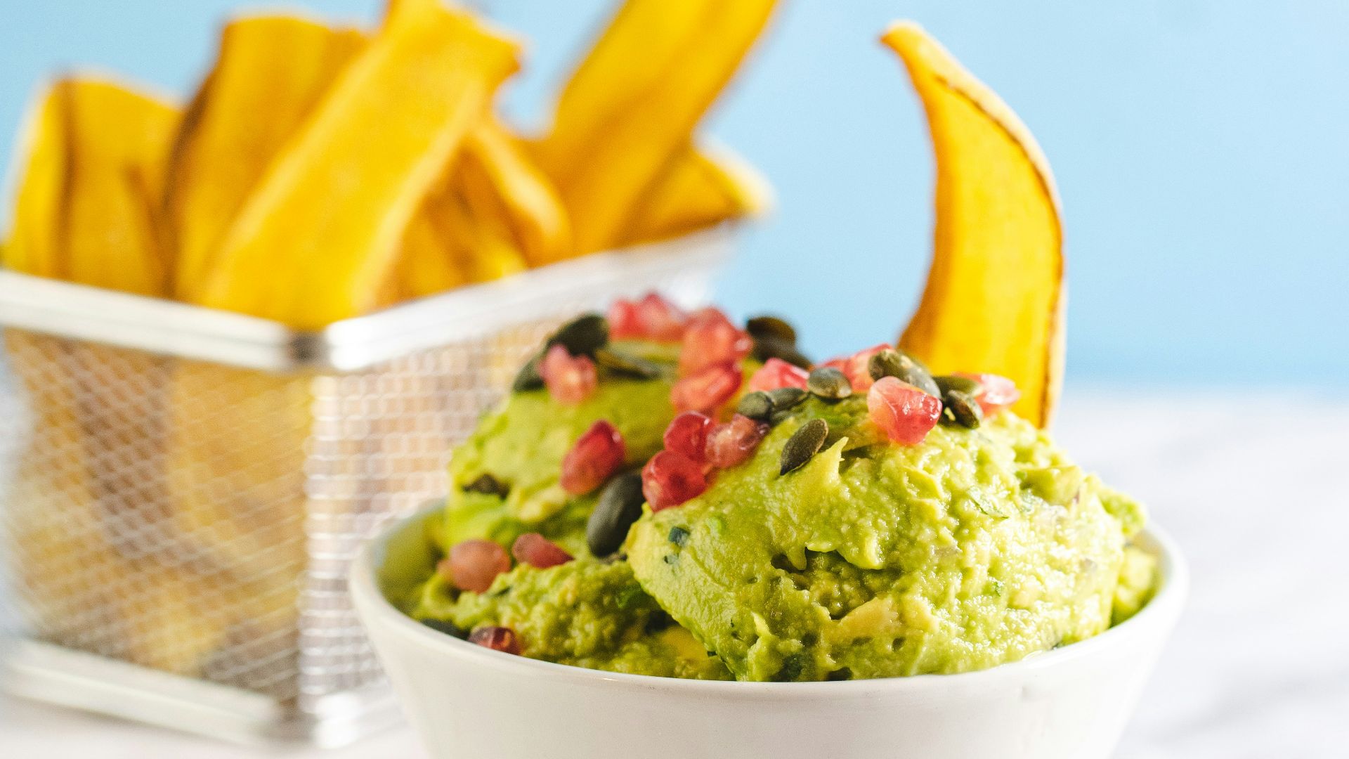 8. Chips et guacamole