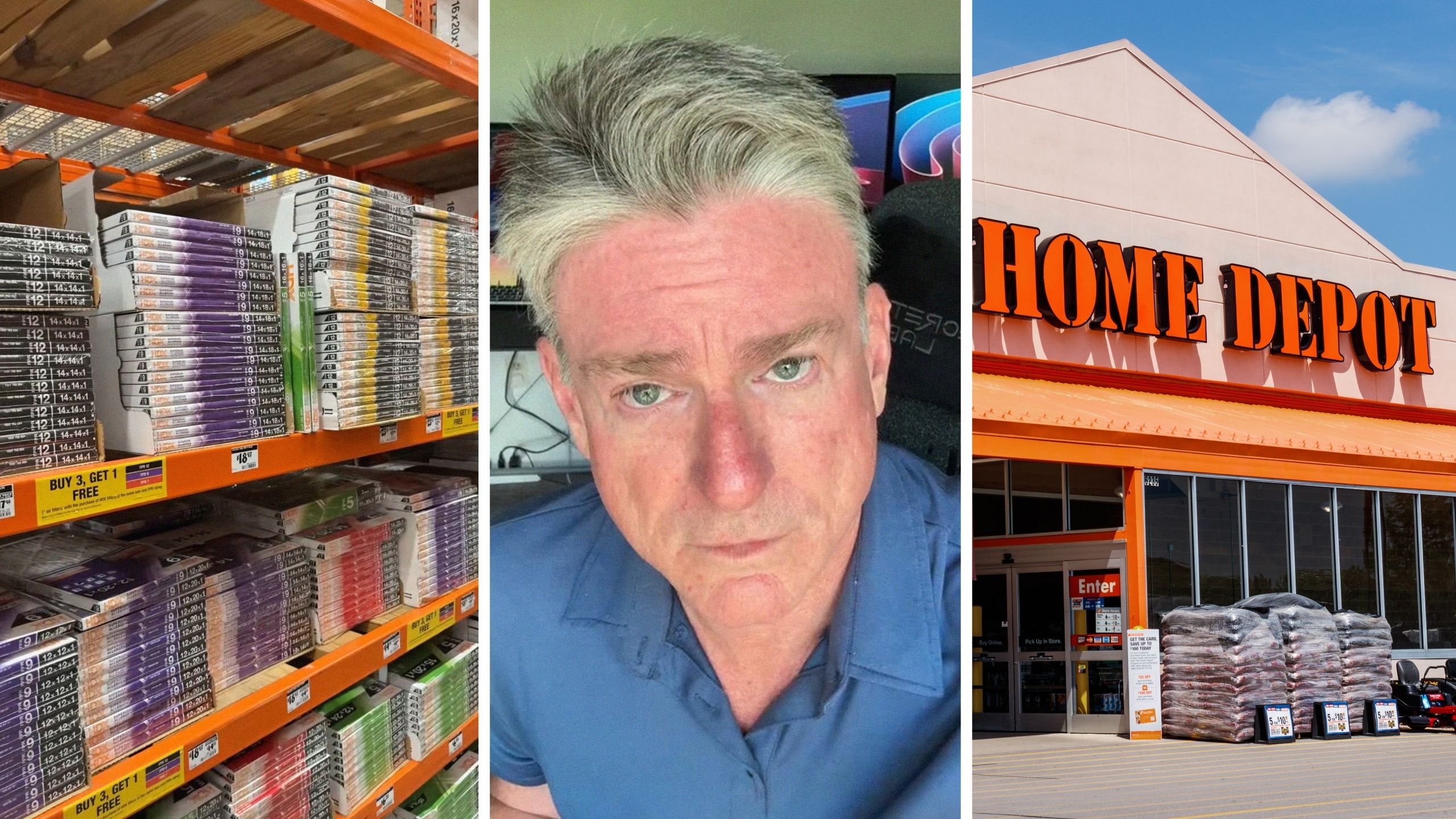 Man buys air filter at Home Depot. Then he realizes he’s been buying the wrong ones this whole time – and it’s not just him