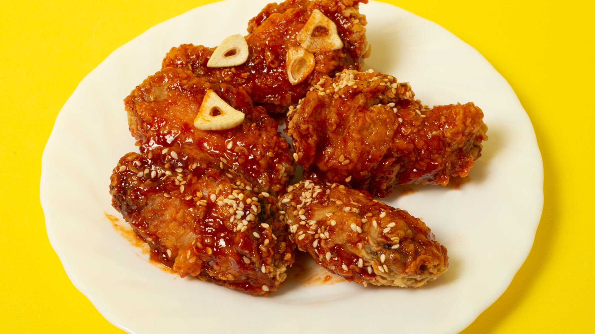 10. Poulet frit à la coréenne