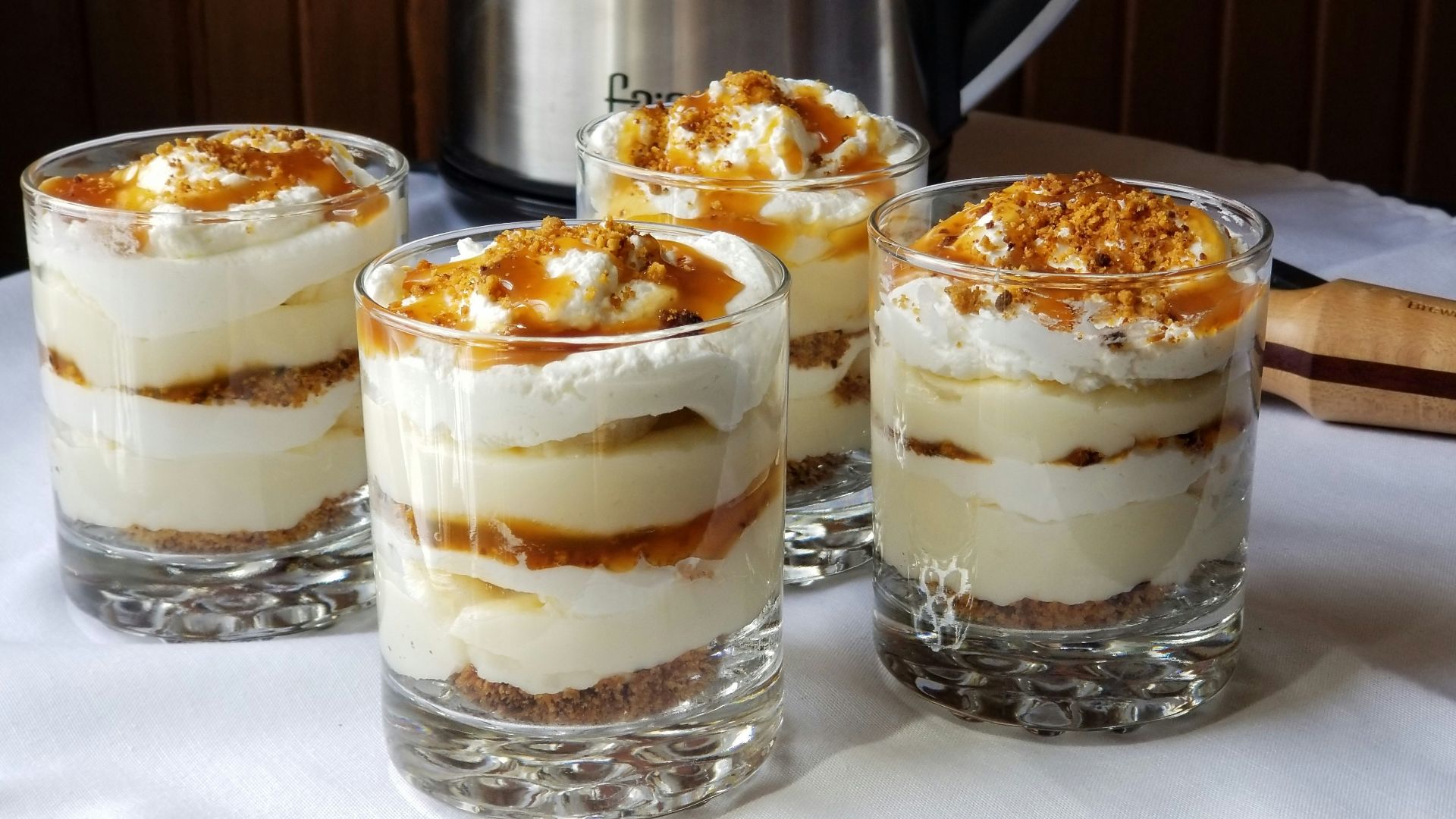 18. Pudding à la banane