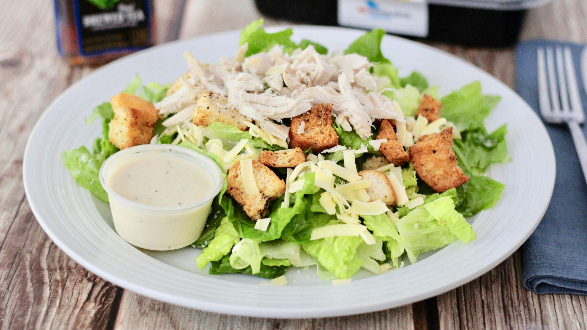 1. Sauce ranch ou César