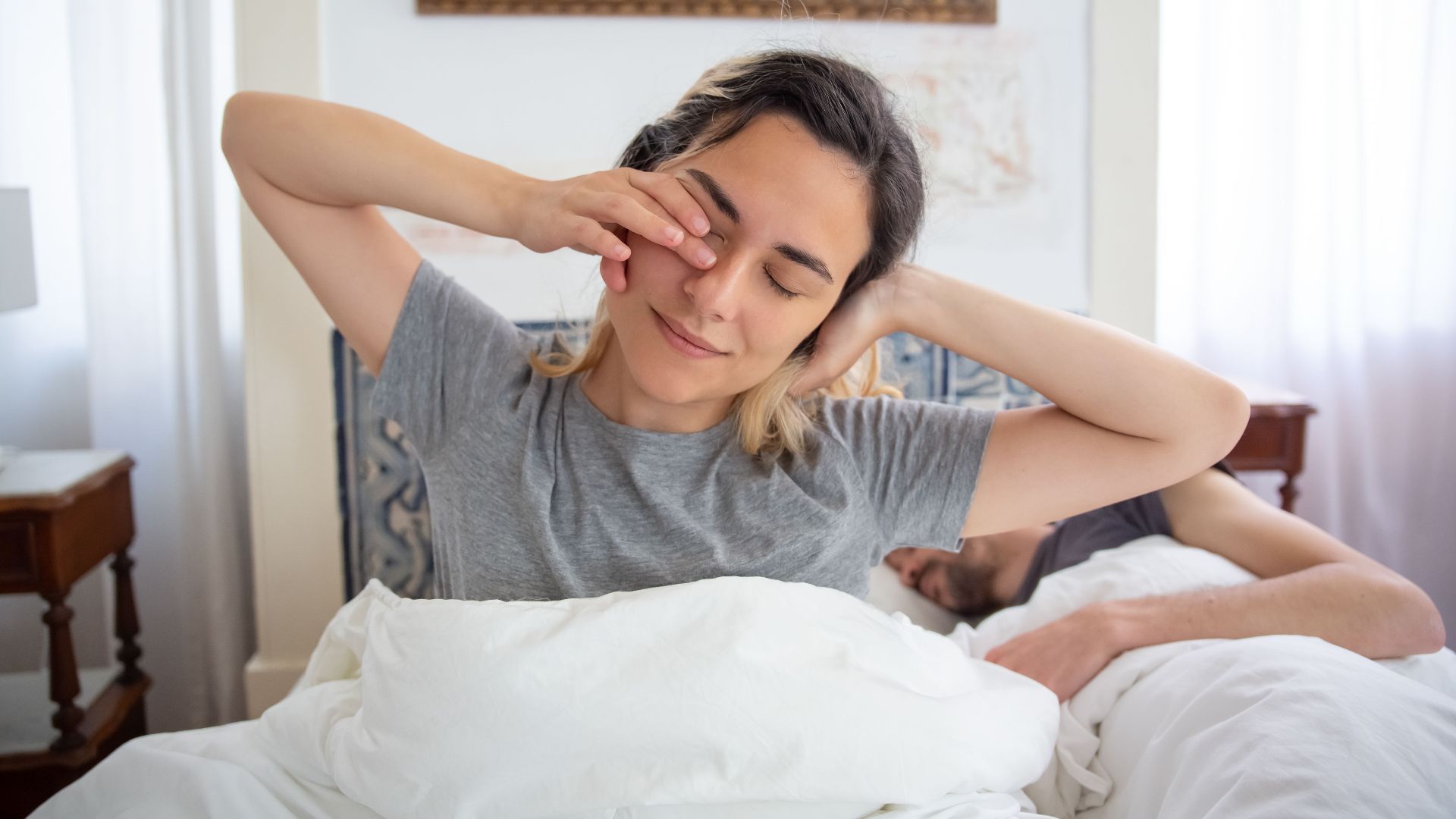 3. Vous vous réveillez en sueur la nuit