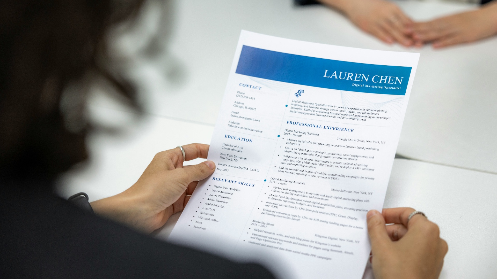 8. Les recruteurs qui, de toute évidence, n'ont pas lu votre CV