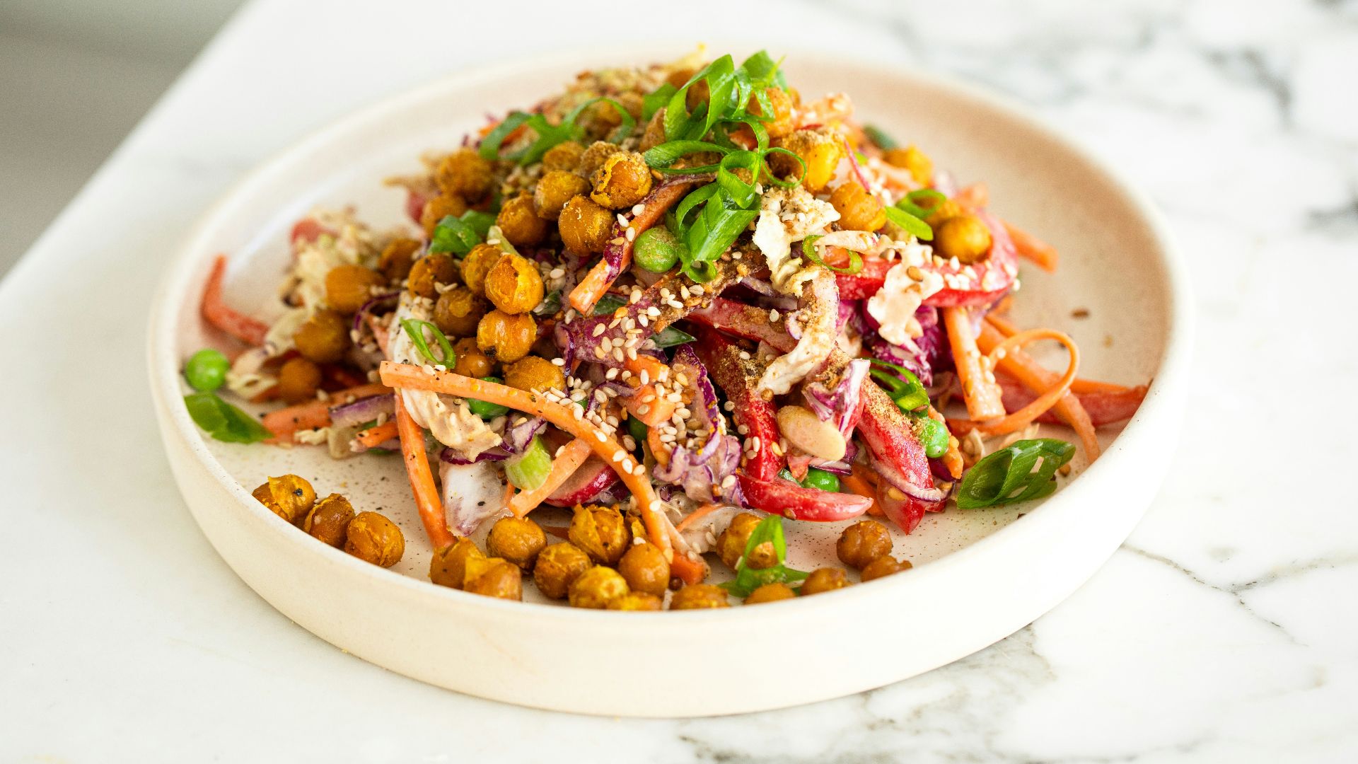 6. Salade de quinoa et de pois chiches