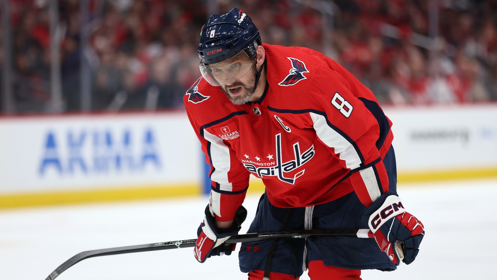 Alex Ovechkin Signs a One-Year Contract with the Capitals