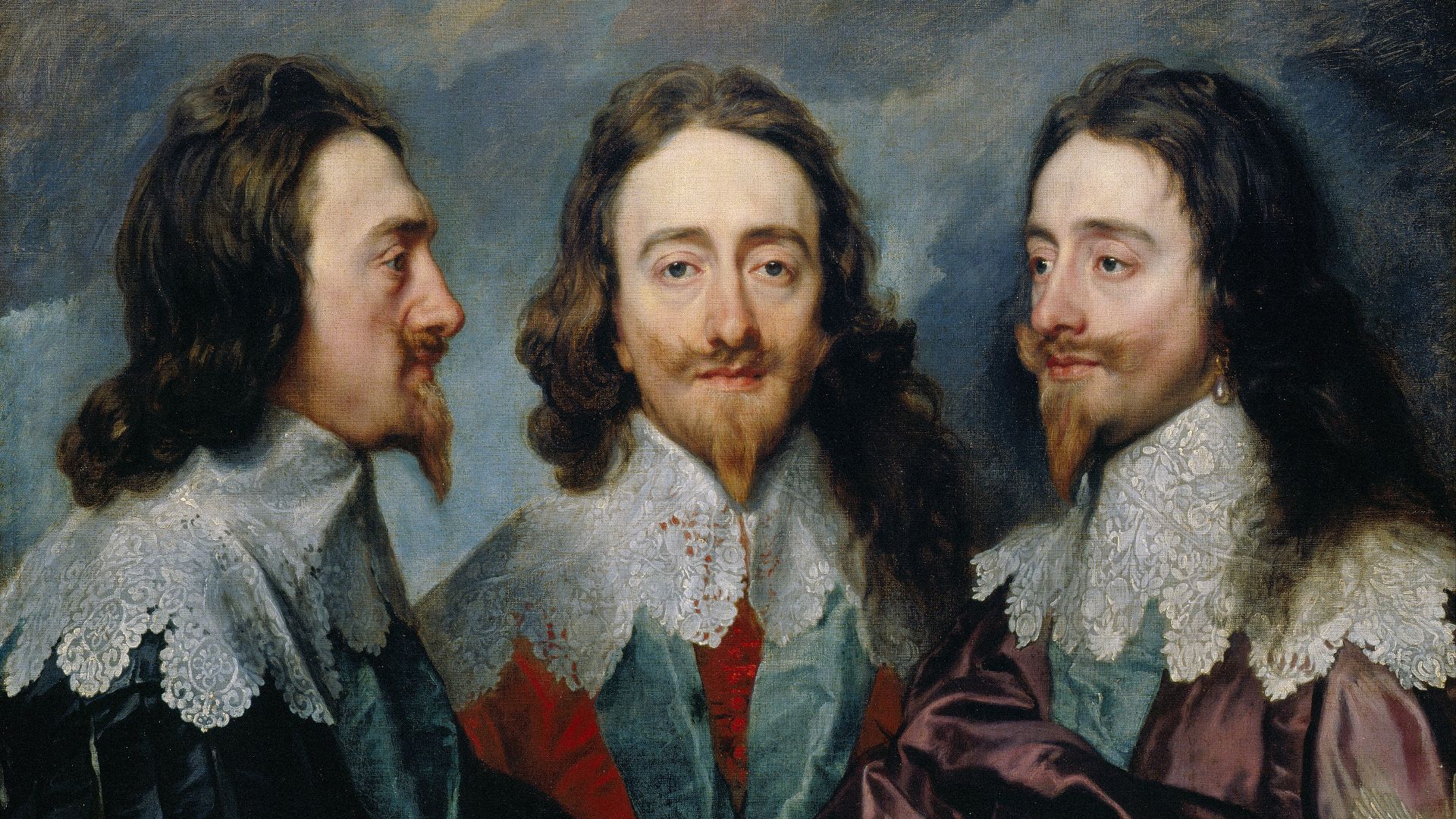 8. Charles Ier sous trois angles, par Anthony Van Dyck