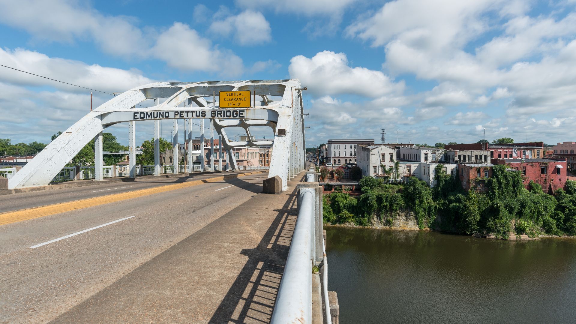 15. Le pont Edmund Pettus, à Selma, en Alabama