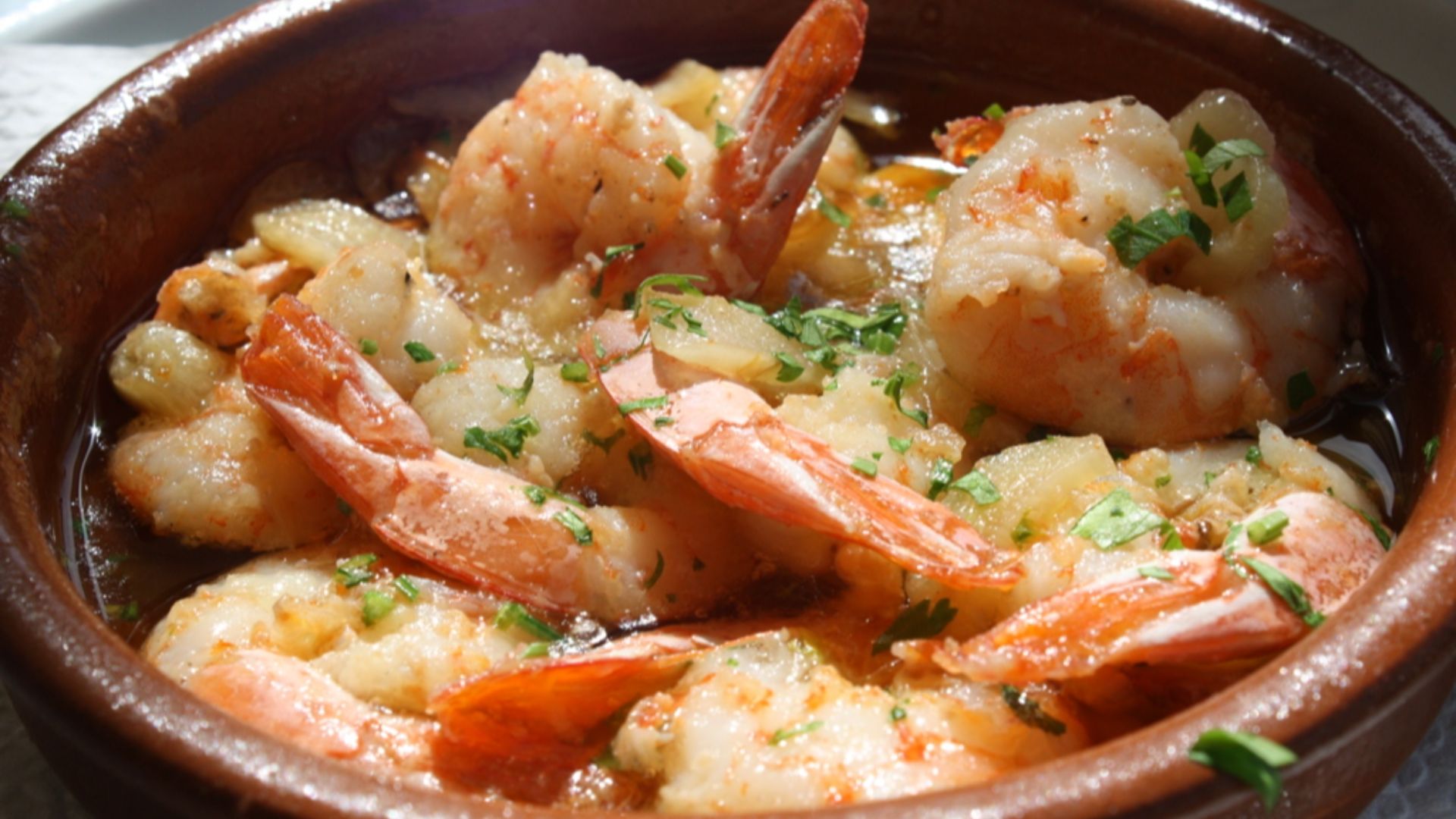 3. Gambas à l'ail