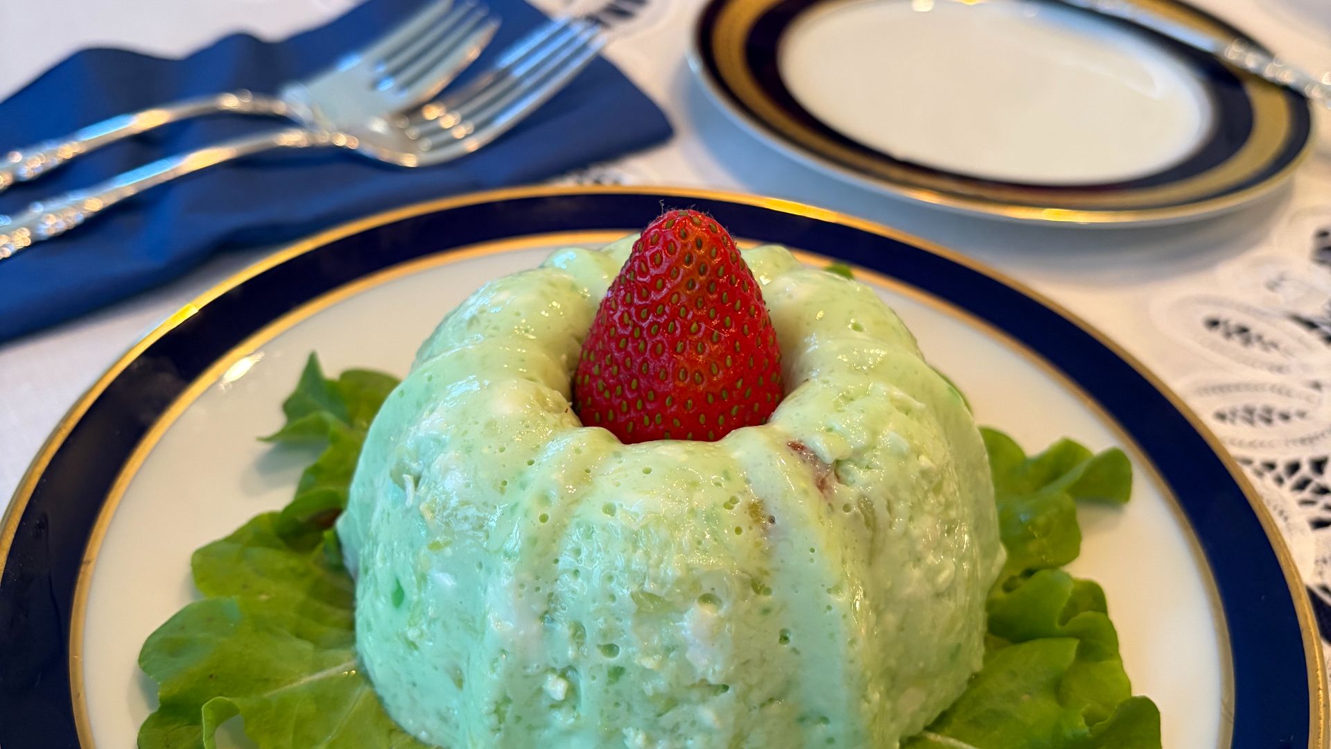 4. Salade à la gélatine végétale
