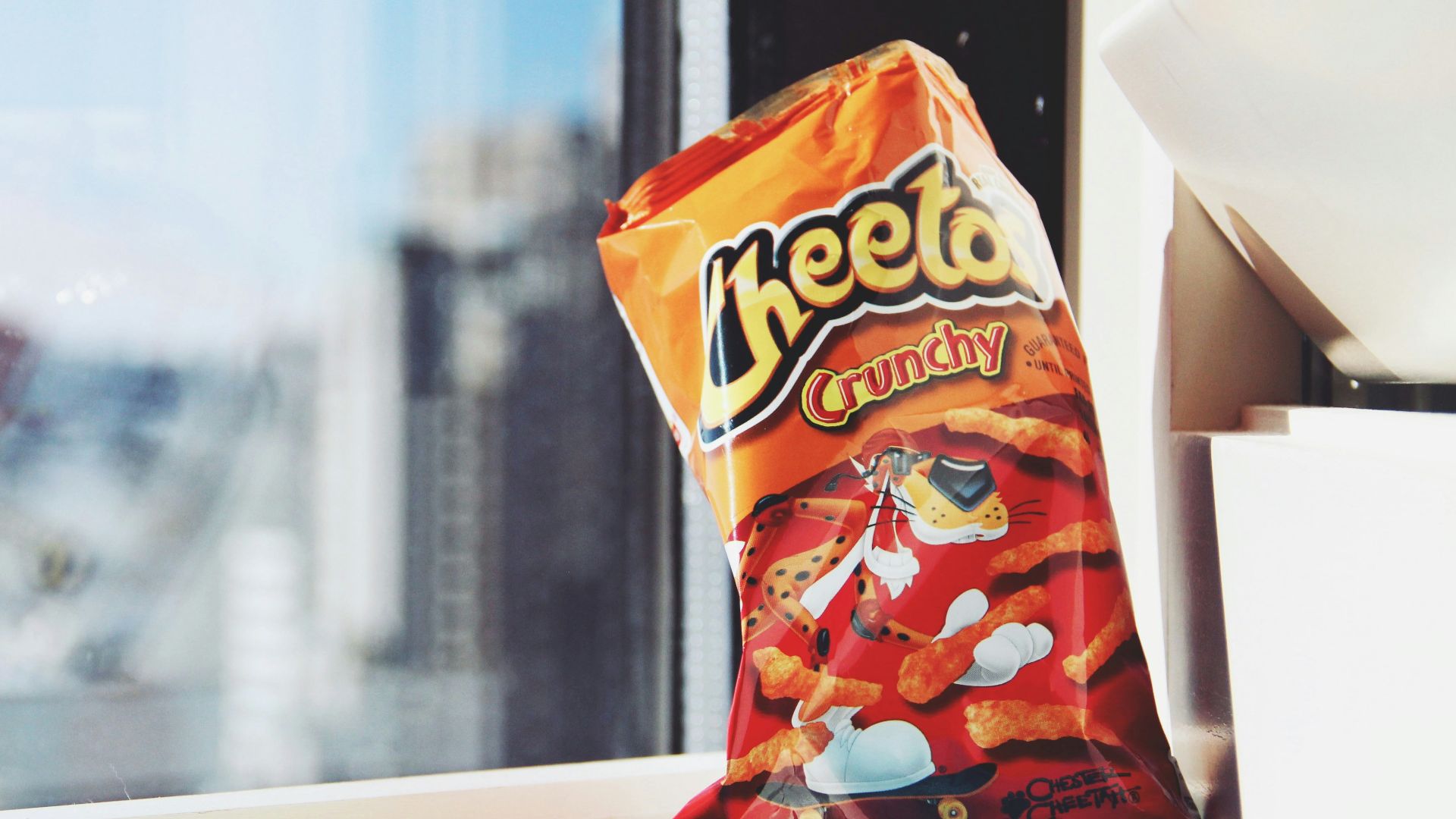 7. Le sandwich aux Cheetos de KFC