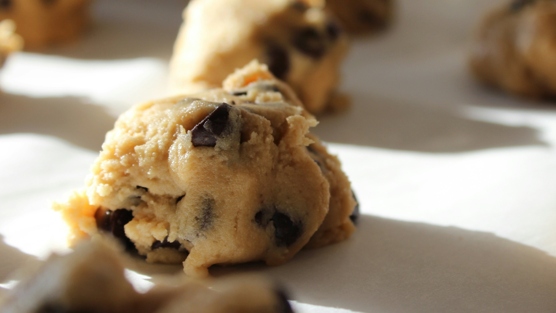 14. Pâte à cookies crue