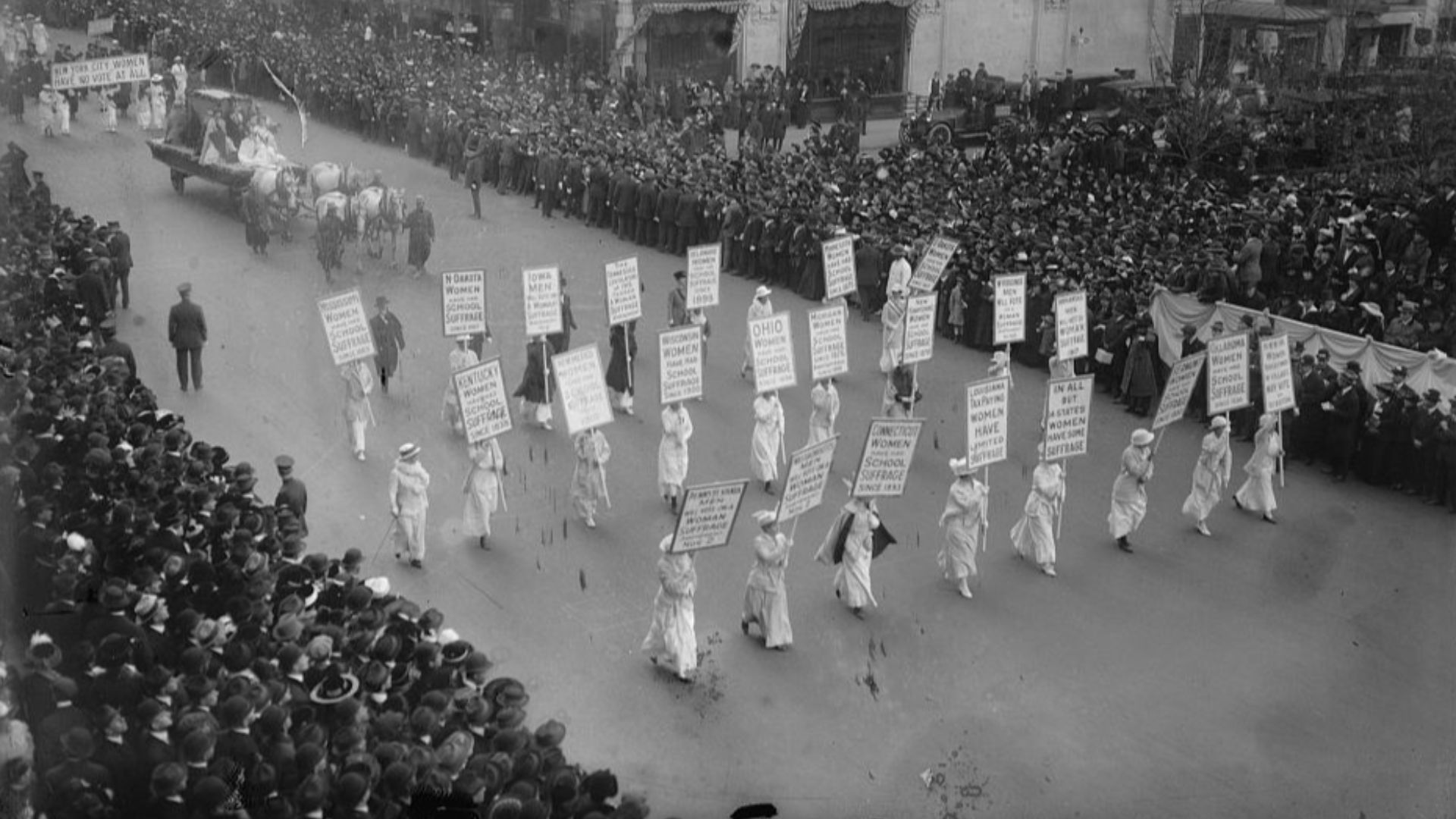 8. Le droit de vote des femmes