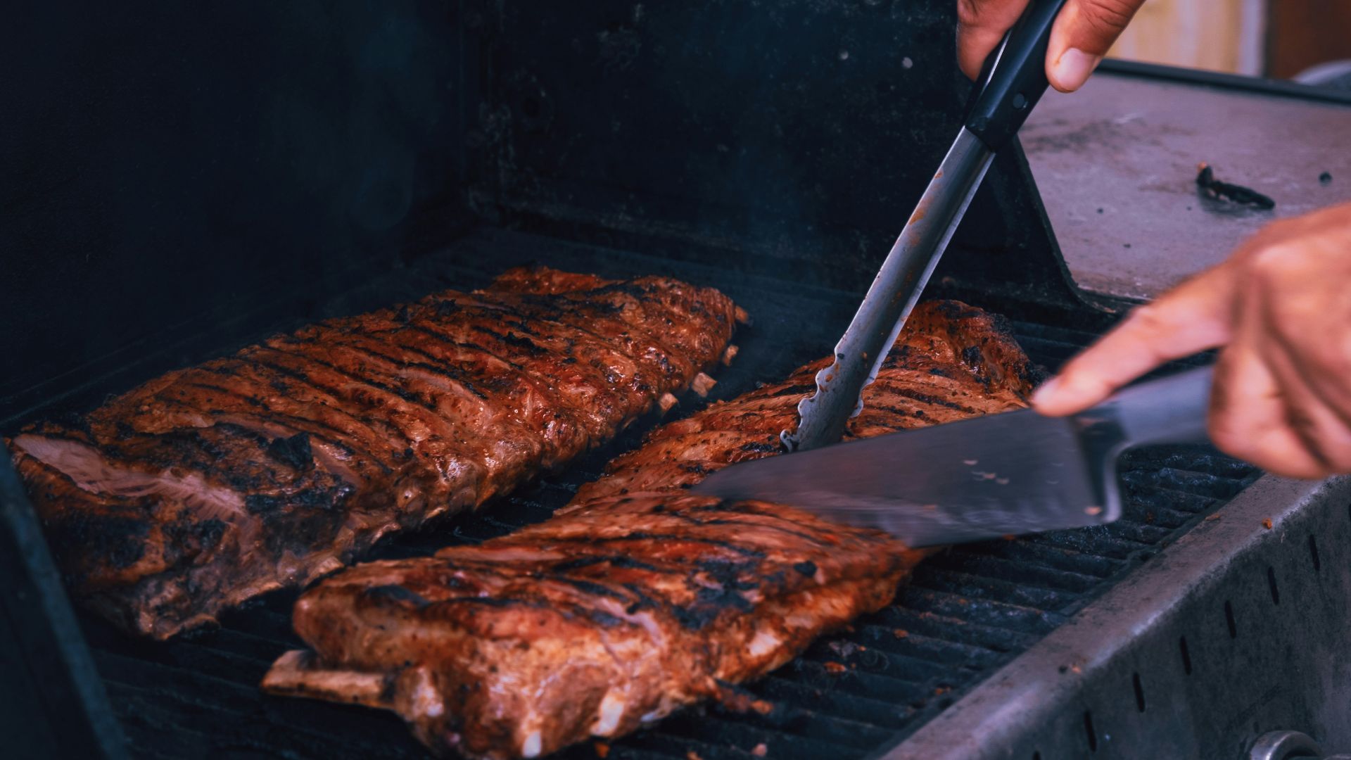 6. Côtes de porc au barbecue