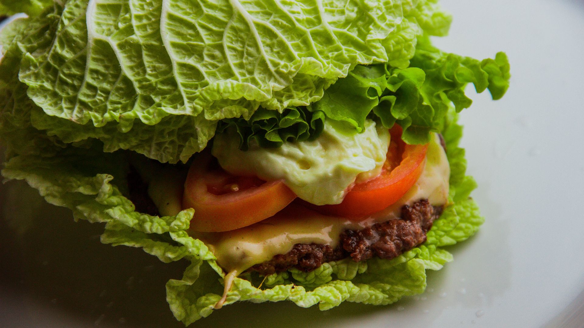 15. Coupelles de laitue farcies au burger de dinde
