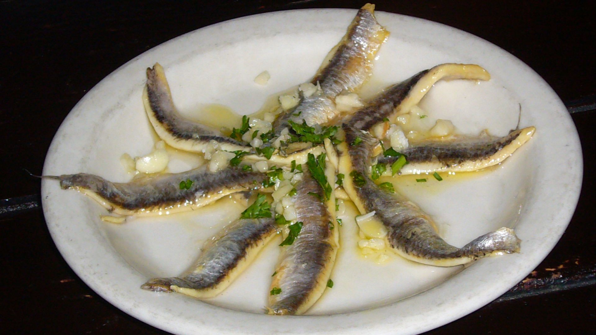 8. Anchois au vinaigre