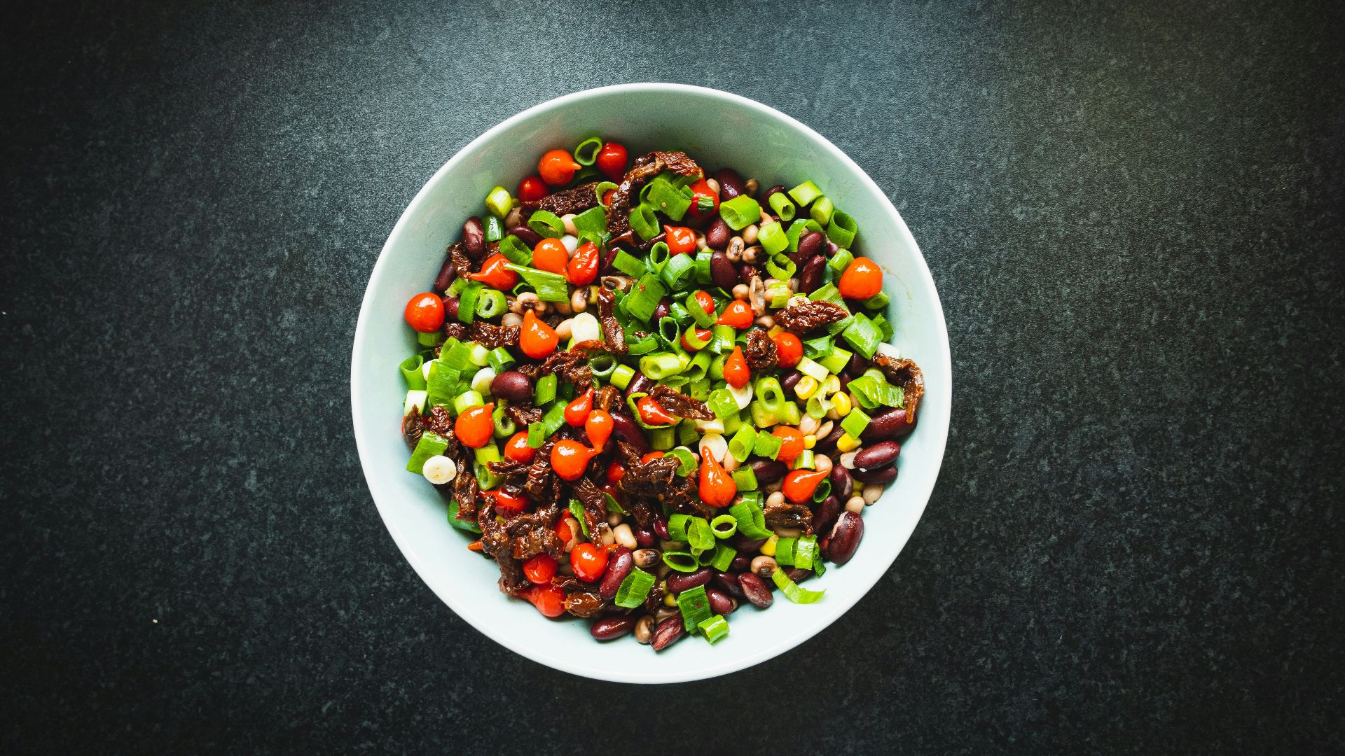 3. Salade aux trois haricots