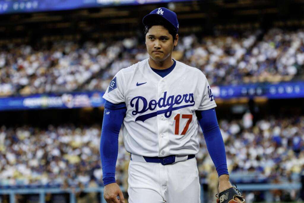 Shohei Ohtani is not in the Dodgers’ lineup today