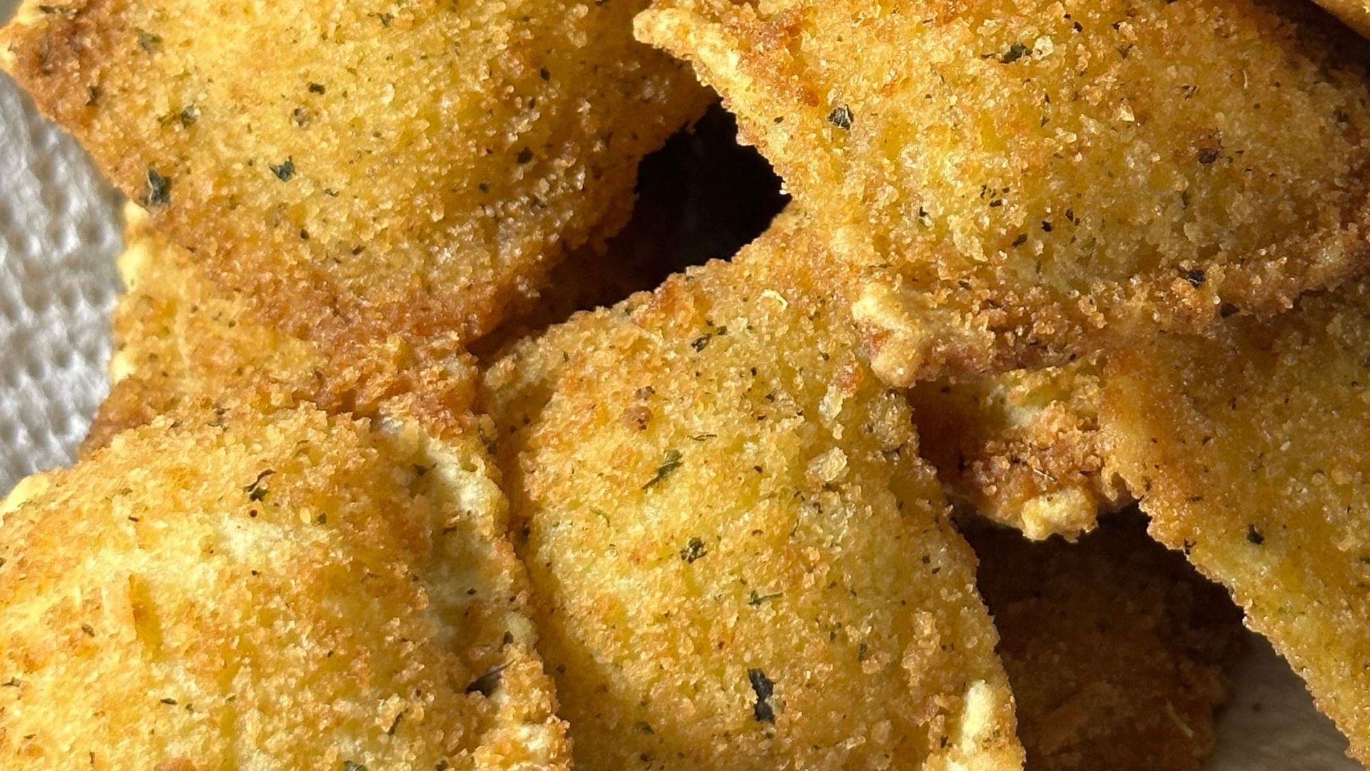 17. Raviolis frits