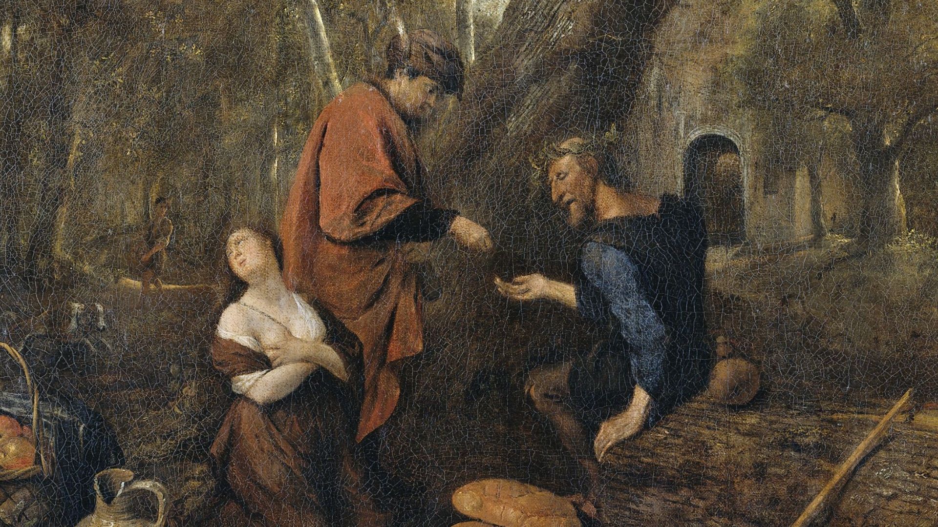 16. Érysichthon ne pouvait jamais s'arrêter de manger