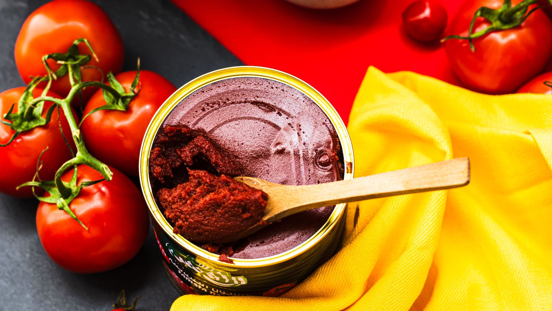 4. Concentré de tomates