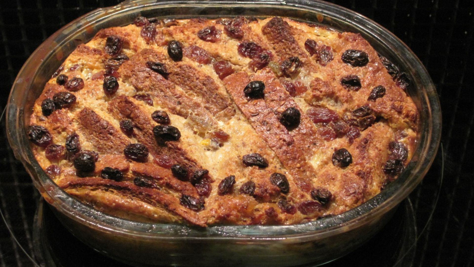 17. Pudding au pain et au beurre