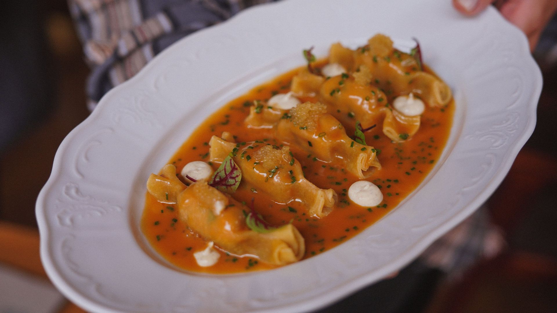 12. Tortellini à la crème