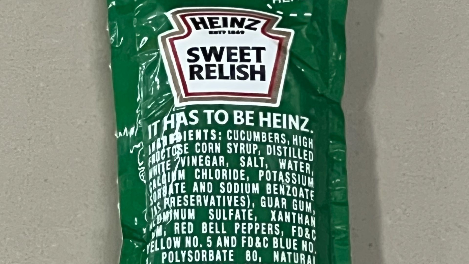 8. Relish sucré