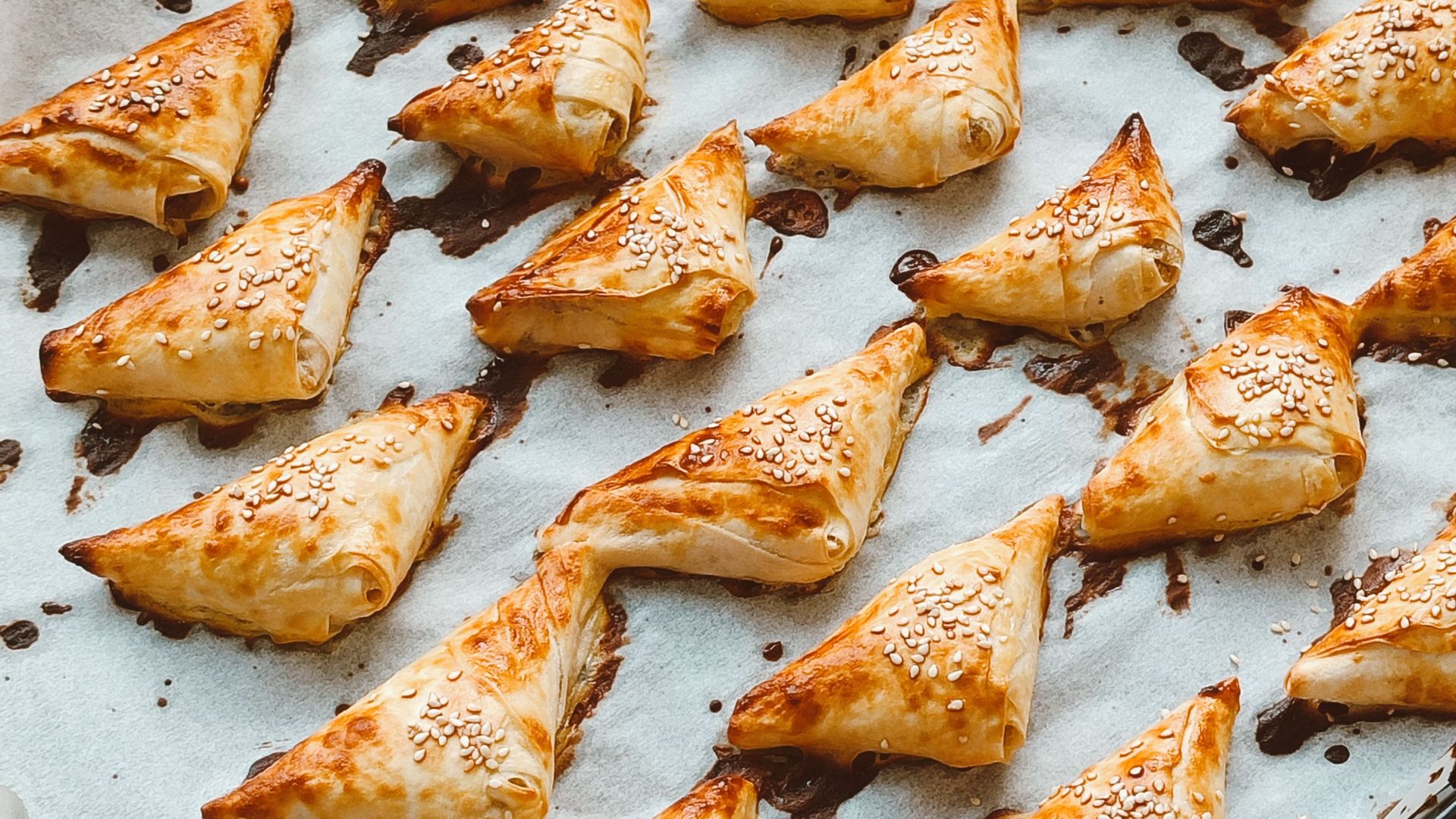 3. Triangles de spanakopita