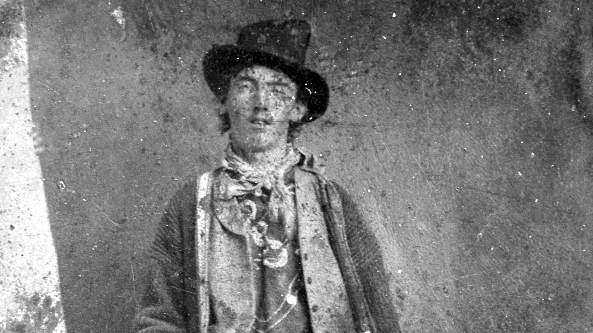 10. Une photo de Billy the Kid prise dans un marché aux puces
