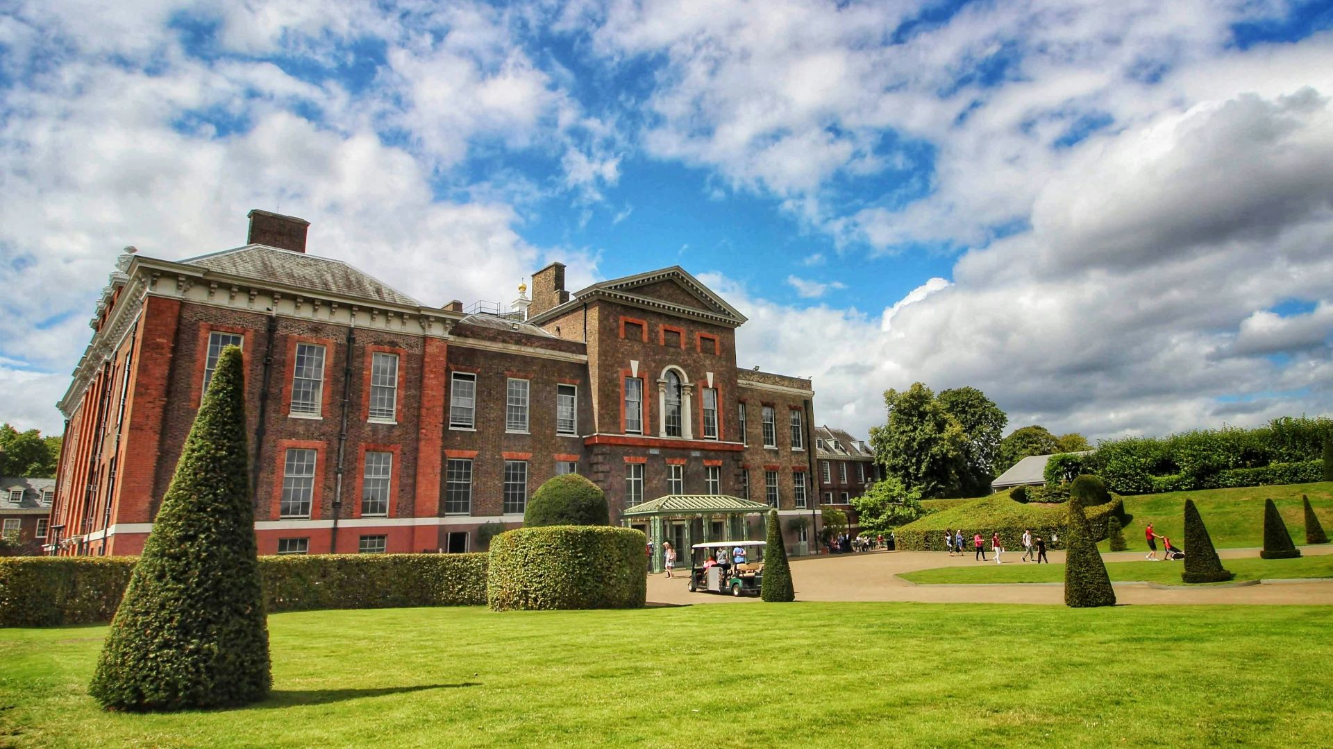 4. La famille royale géorgienne au palais de Kensington