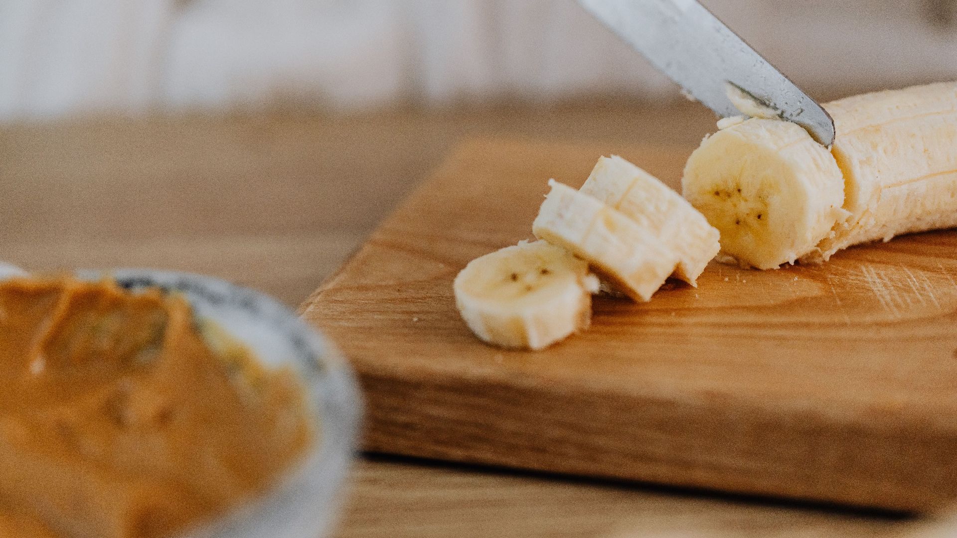 8. Rouleaux au beurre de cacahuète et à la banane
