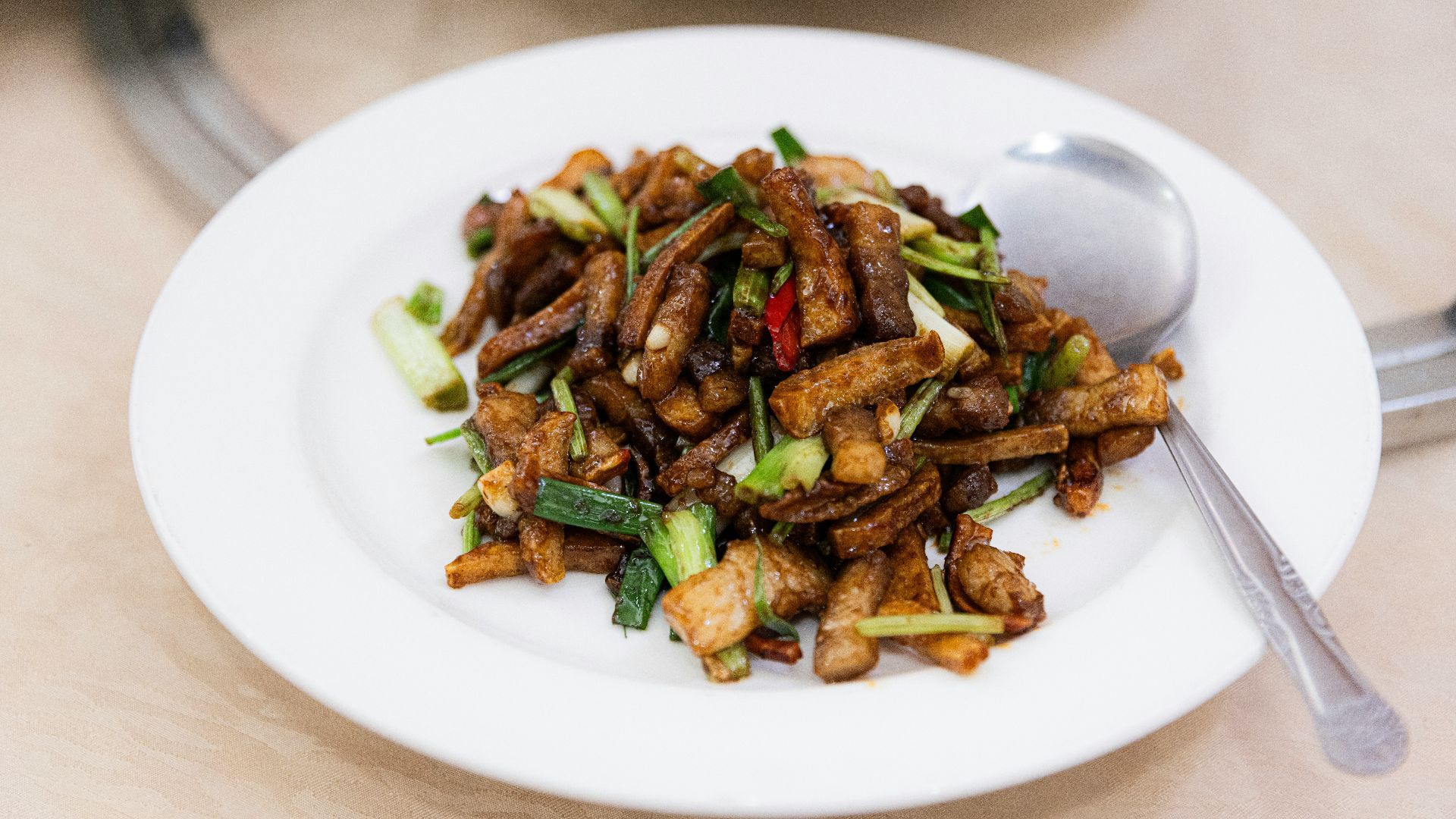 12. Sauté de dinde au gingembre et aux légumes