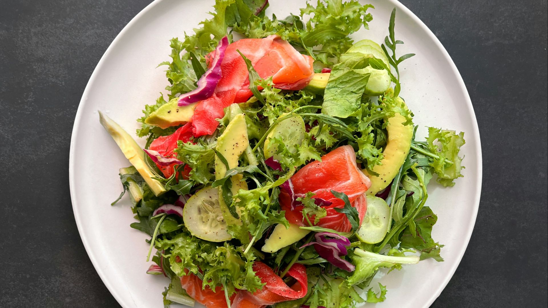 7. Salade verte sans vinaigrette