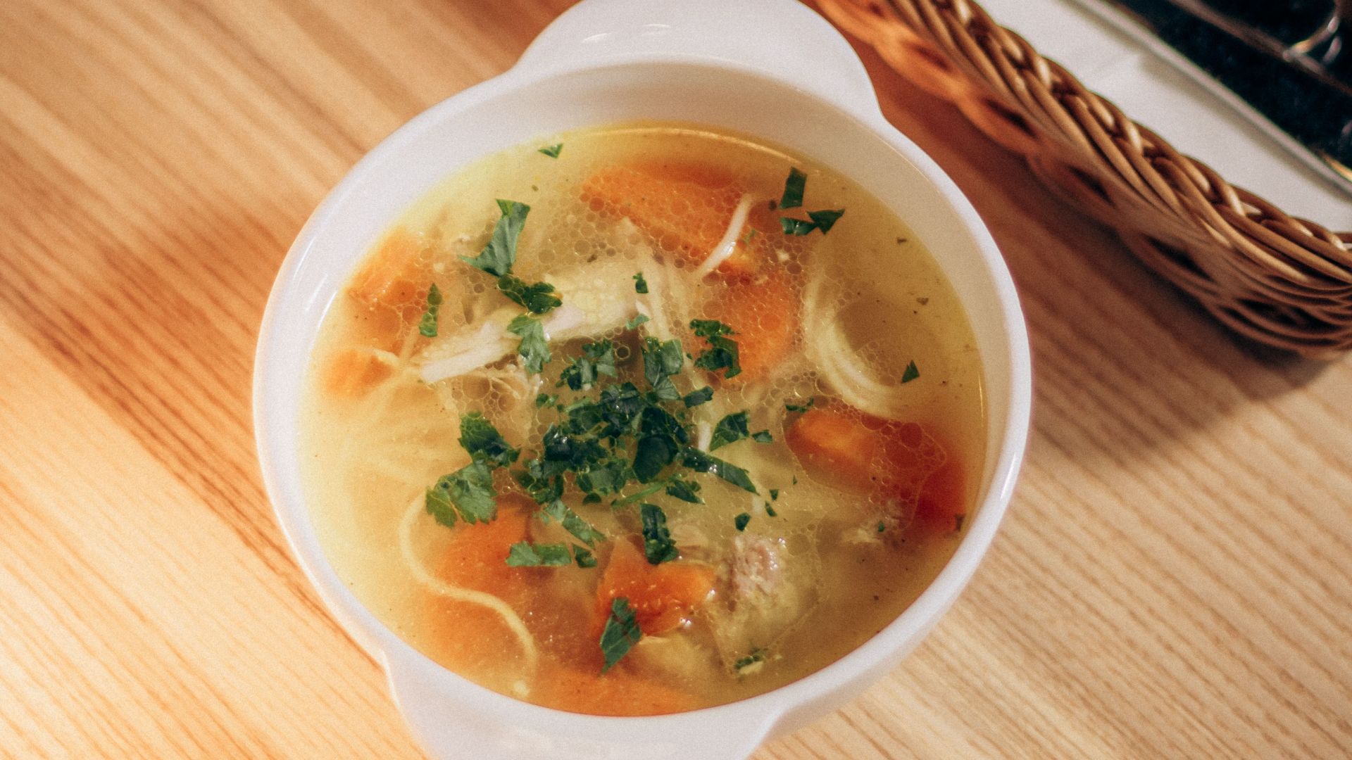 9. Soupe au poulet « Chalet »