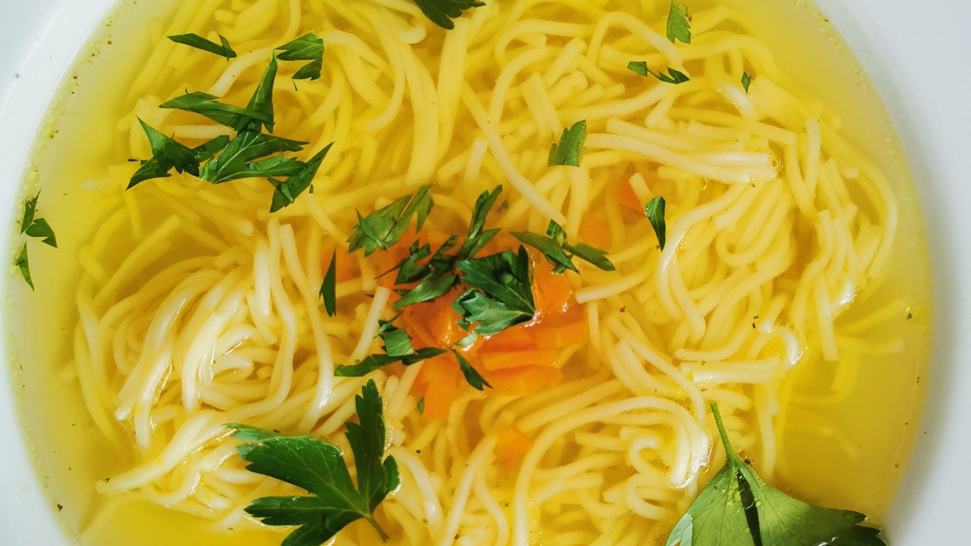 13. Soupe au poulet et aux nouilles