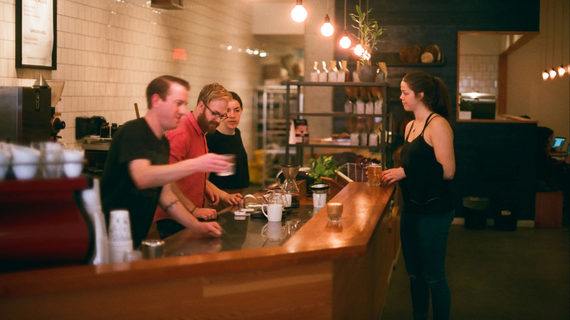 1. Optez pour une commande de café simple