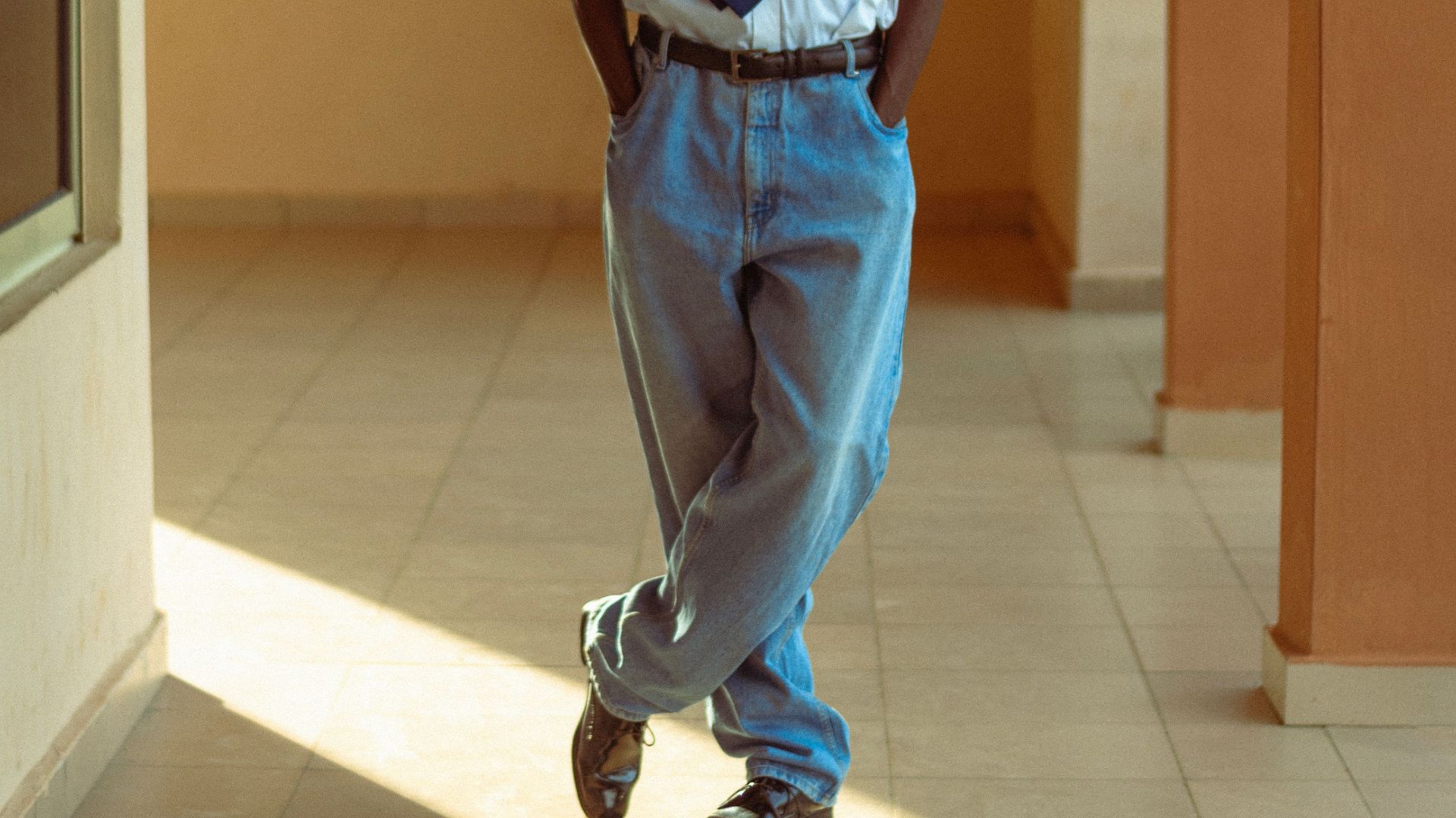 4. Jeans larges